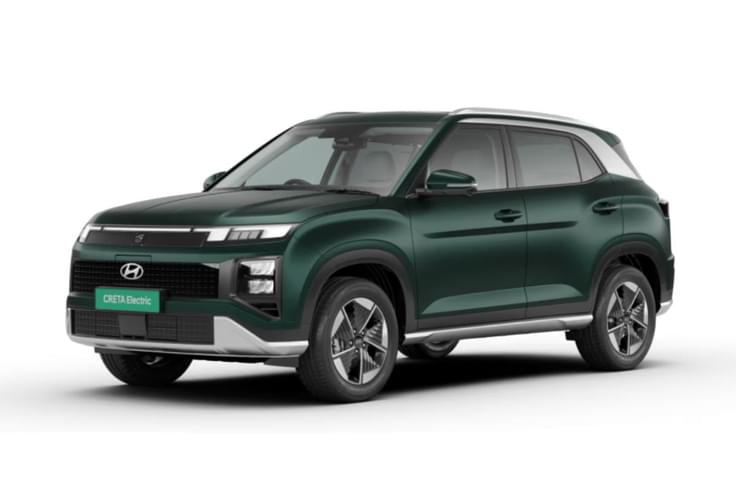 Matte: Titan Grey Hyundai Creta Electric Titan Grey Matte